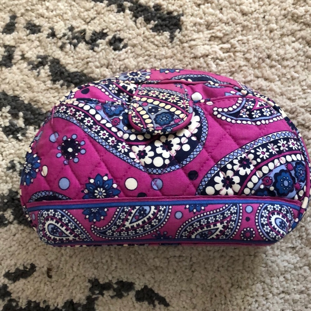Vera Bradley Makeup or travel case purple